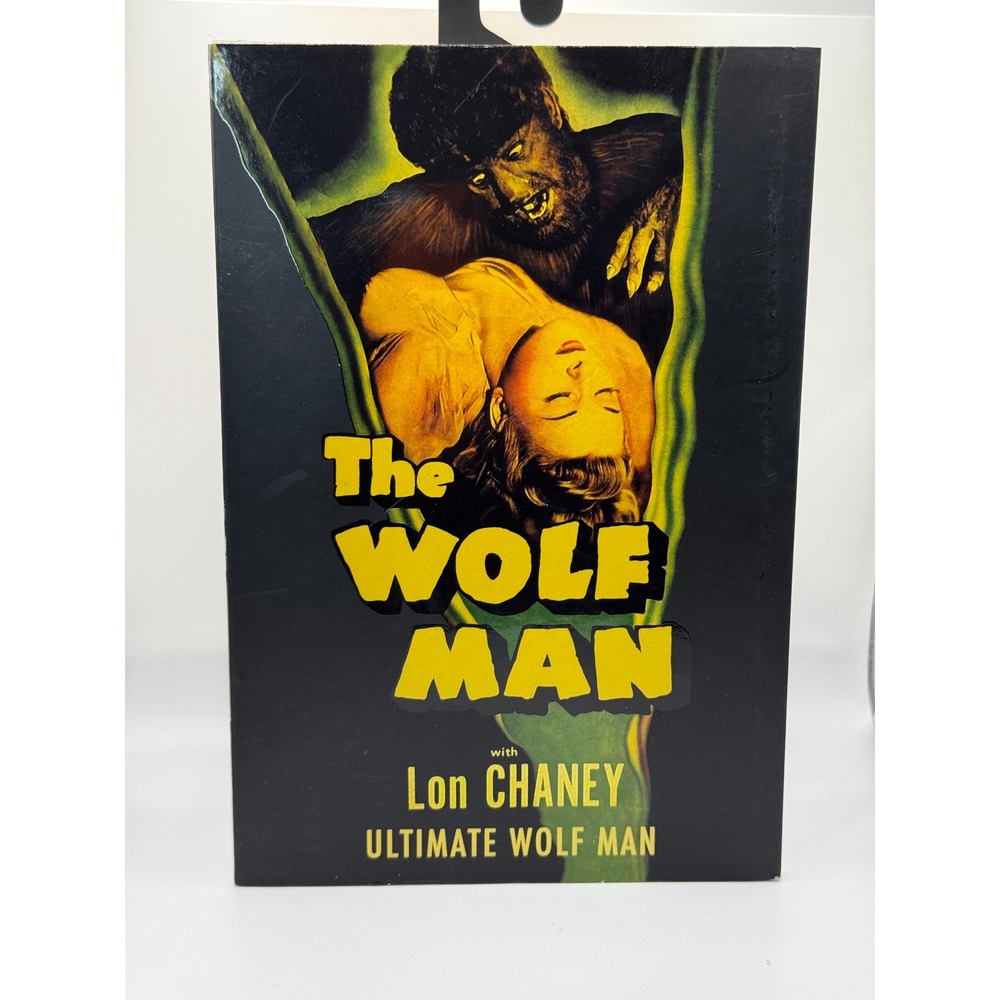 NECA Universal Monsters Ultimate Wolf Man‎ Lon Chaney Black White Action Figure